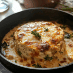 Alfredo Turkey Burger Bake