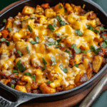 Cheesy Mexican Home Fries
