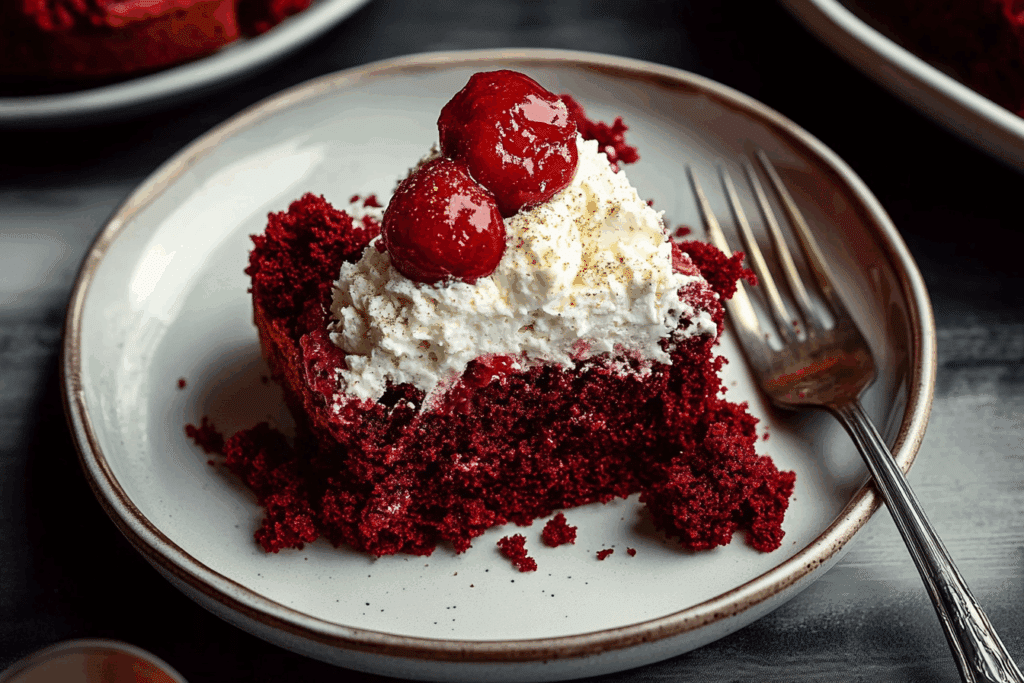 Easy Red Velvet Dump Cake Recipe