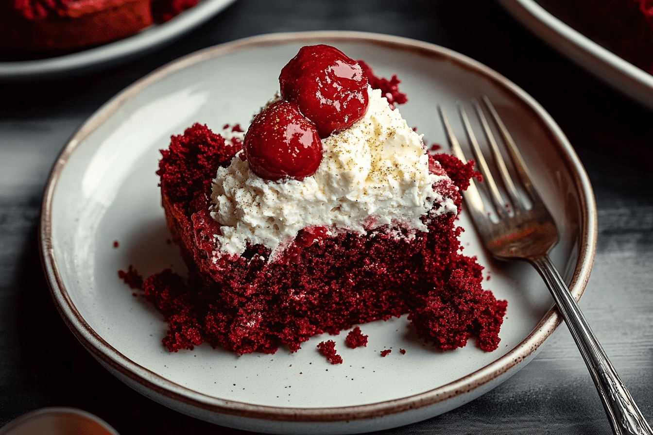 Easy Red Velvet Dump Cake Recipe