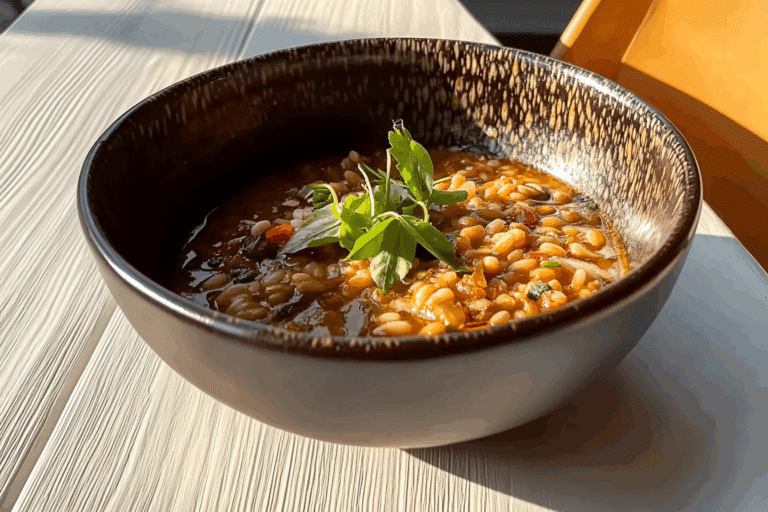 PERSIAN BARLEY & HERB STEWL