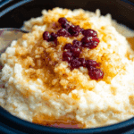 Slow Cooker Rice Pudding