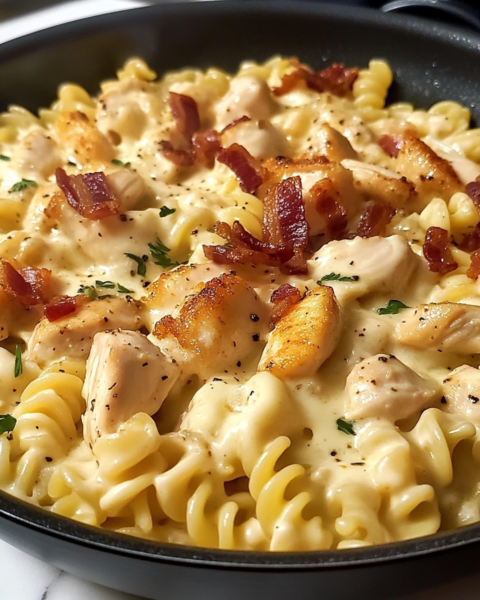 Creamy Chicken Bacon Ranch Mac Recipe - Recipe Image