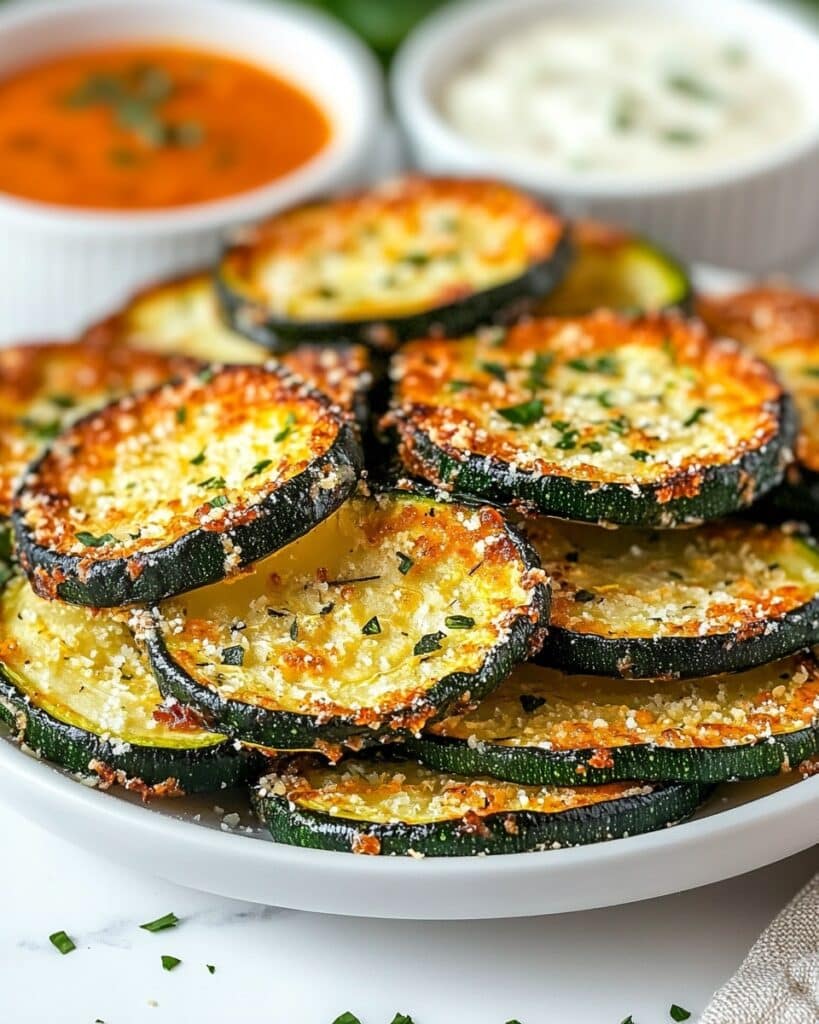 Crispy Baked Parmesan Zucchini Recipe