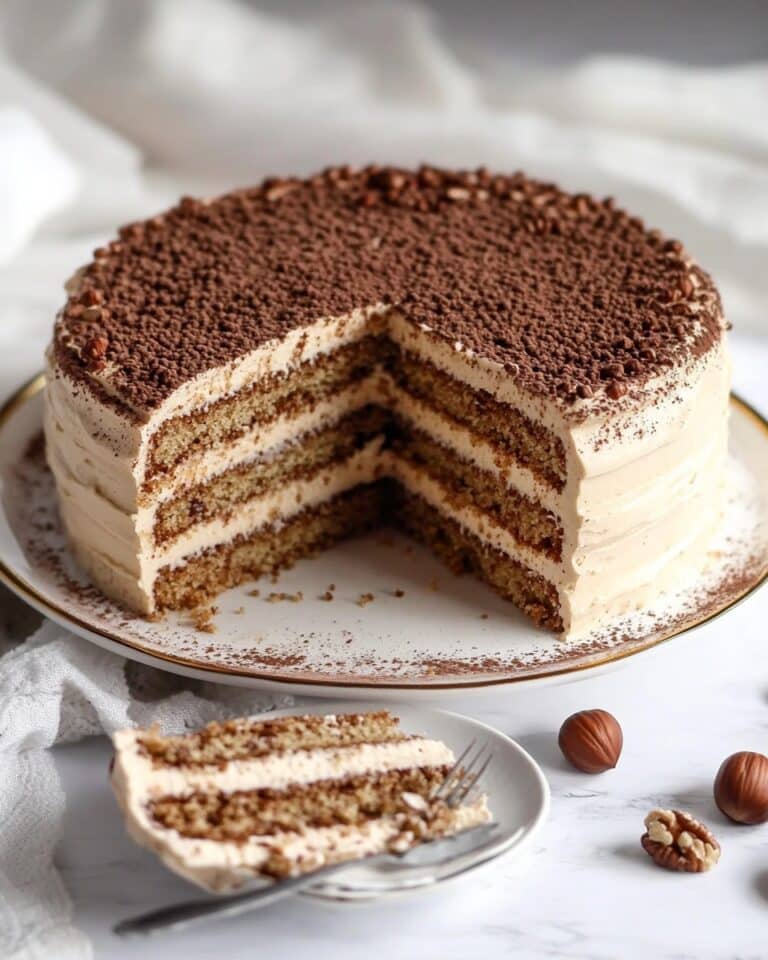 Egyptian Hazelnut Cake Recipe