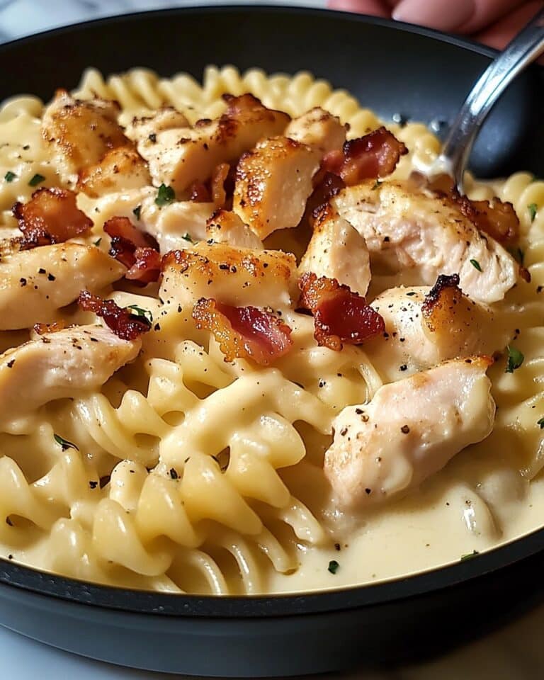 Creamy Chicken Bacon Ranch Mac Recipe