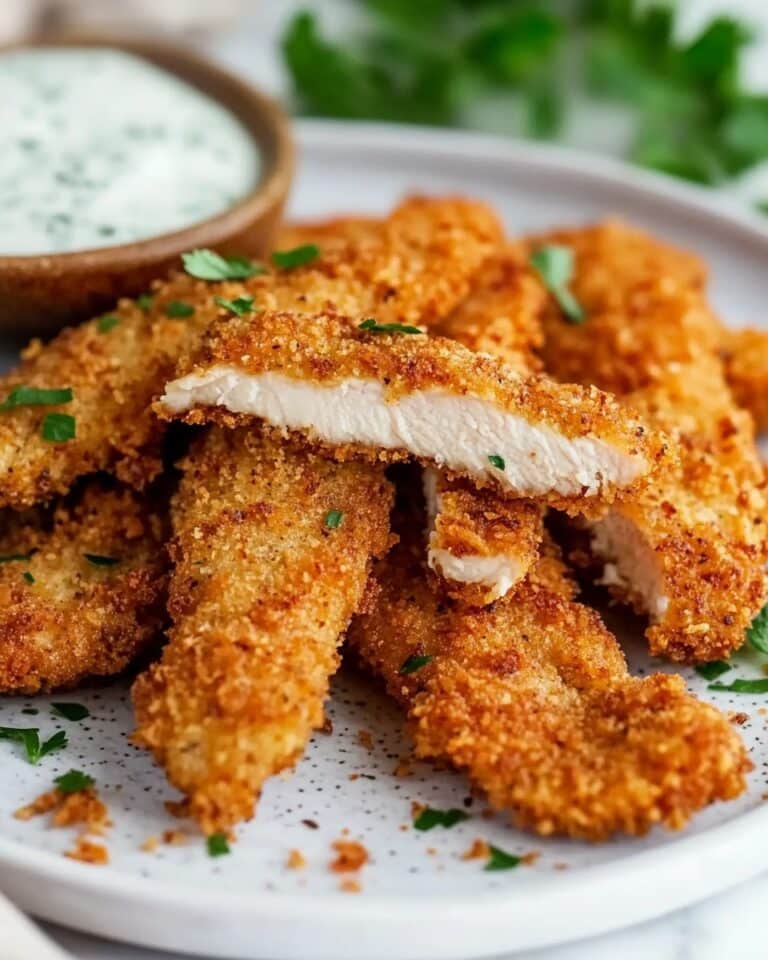 Crispy Baked Chicken Tenders Recipe