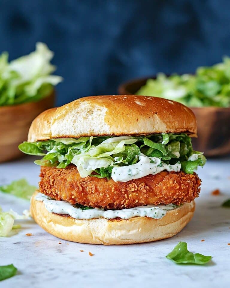 Crispy Chicken Caesar Sandwich Recipe