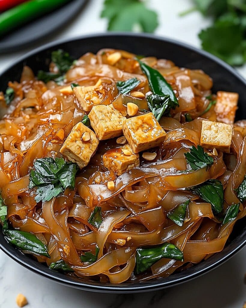 Street Style Thai Drunken Noodles Recipe