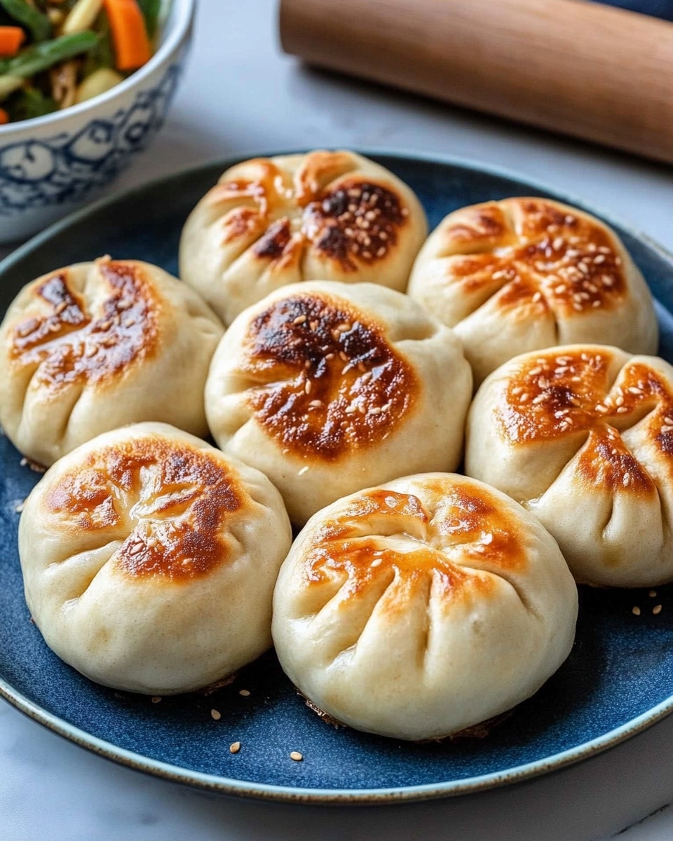 Vegan Pan-Fried Buns (Sheng Jian Bao) Recipe - Recipe Image