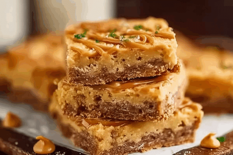 Peanut Butter Butterscotch Bars