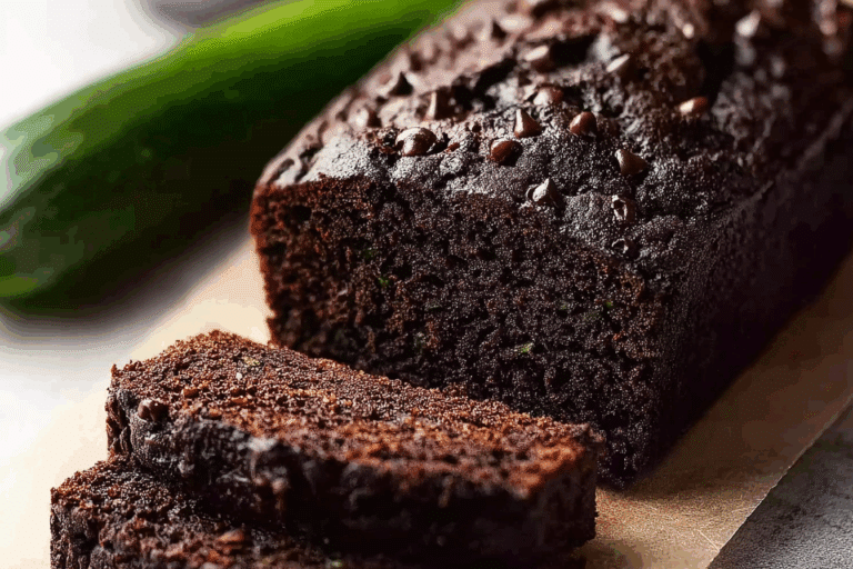 Double Chocolate Zucchini Bread