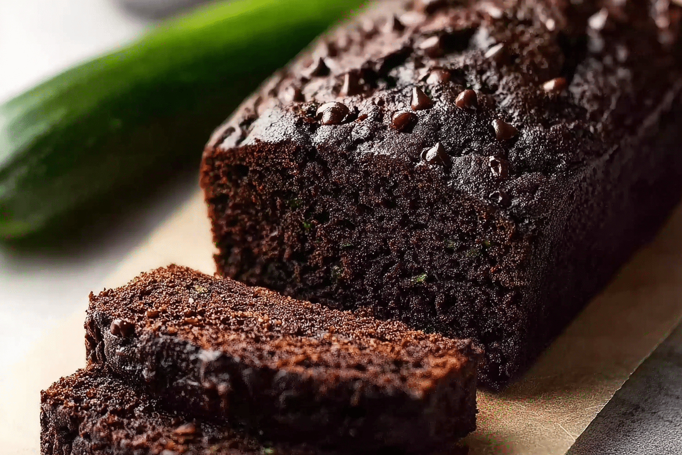 Double Chocolate Zucchini Bread