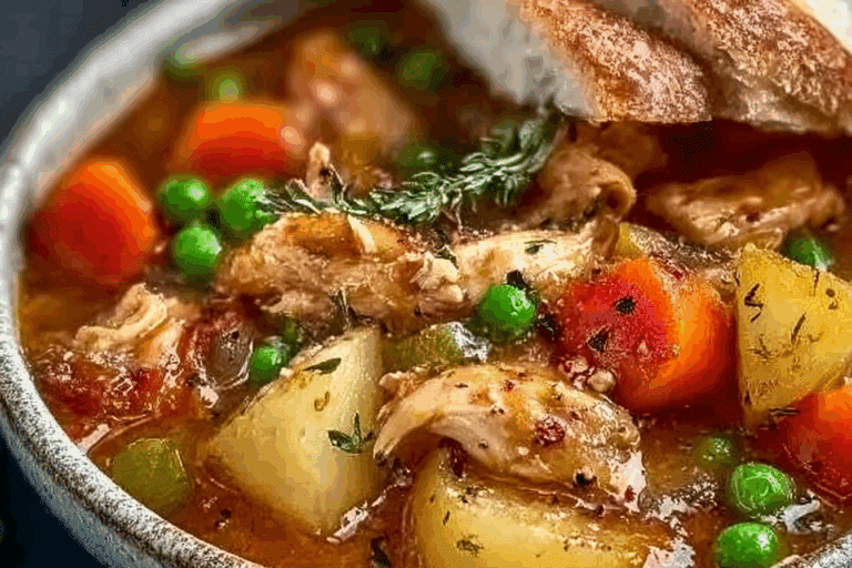 Hearty Chicken and Vegetable Stew