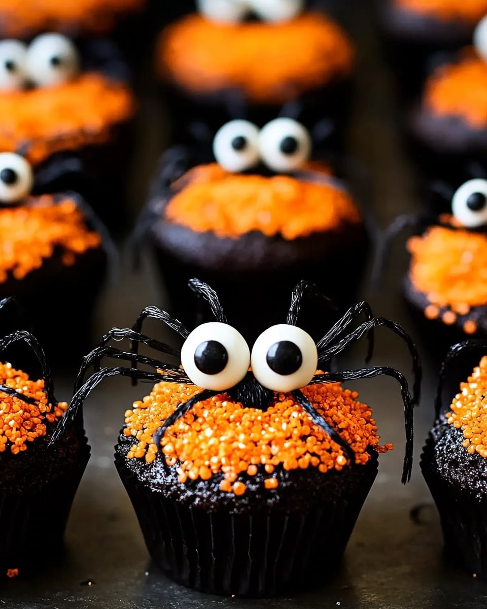 Spider Cupcakes Recipe - Recipe Image