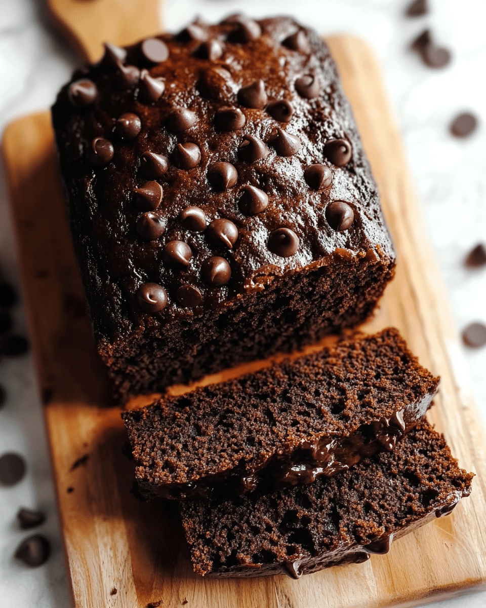 Moist Chocolate Zucchini Bread Recipe - Recipe Image