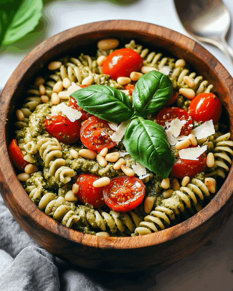 5 Ingredient Pesto Pasta Salad Recipe