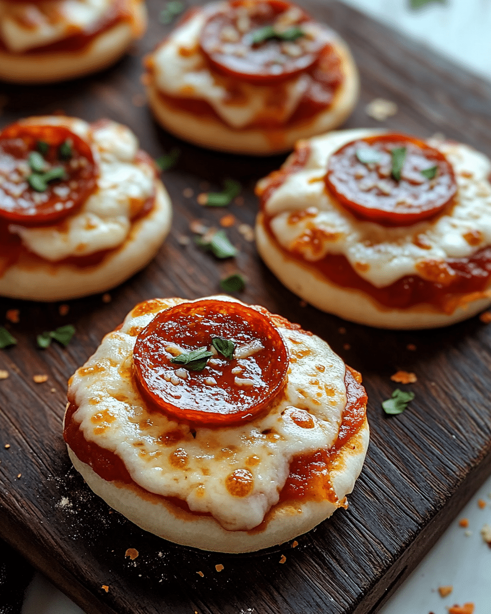 Savory Pepperoni Pizza Bagels for a Delicious School Lunch Recipe - Recipe Image