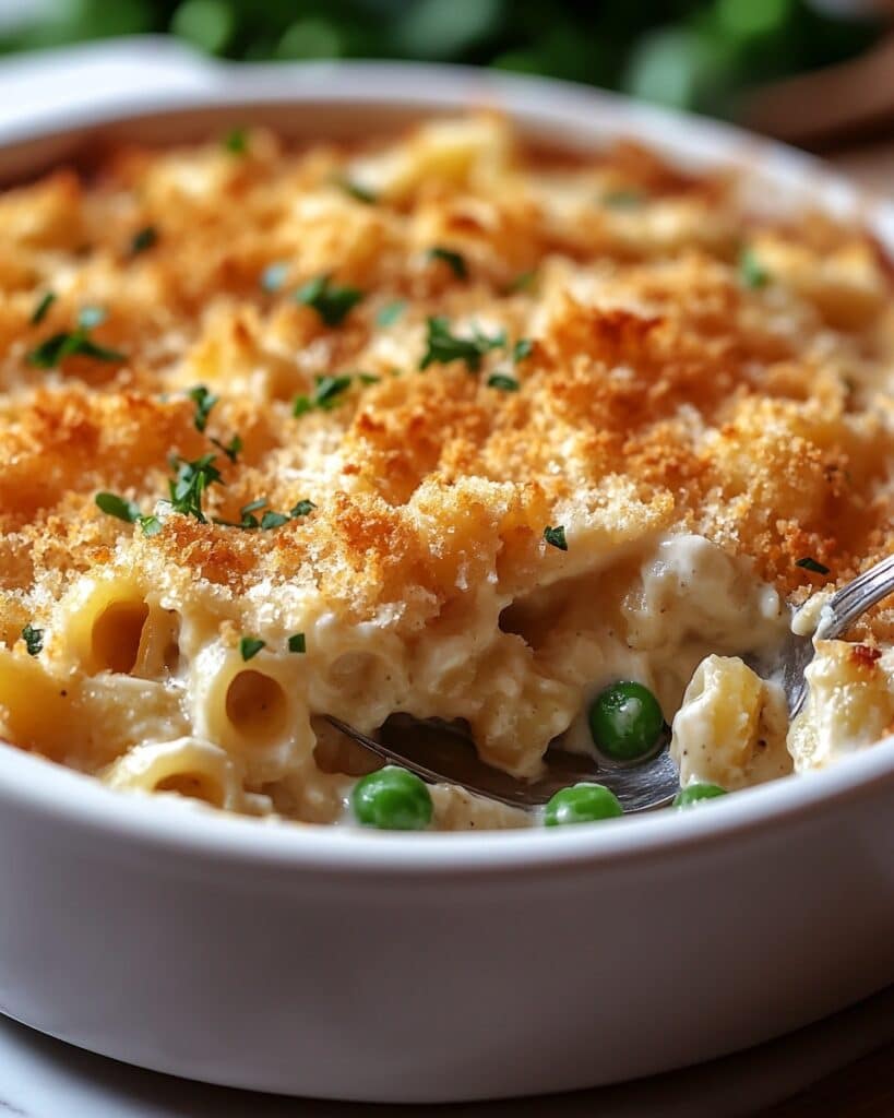 Creamy Tuna Pasta Bake Recipe
