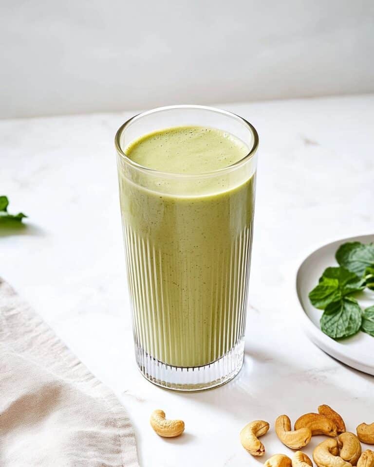 Mint Pineapple and Spinach Smoothie Recipe