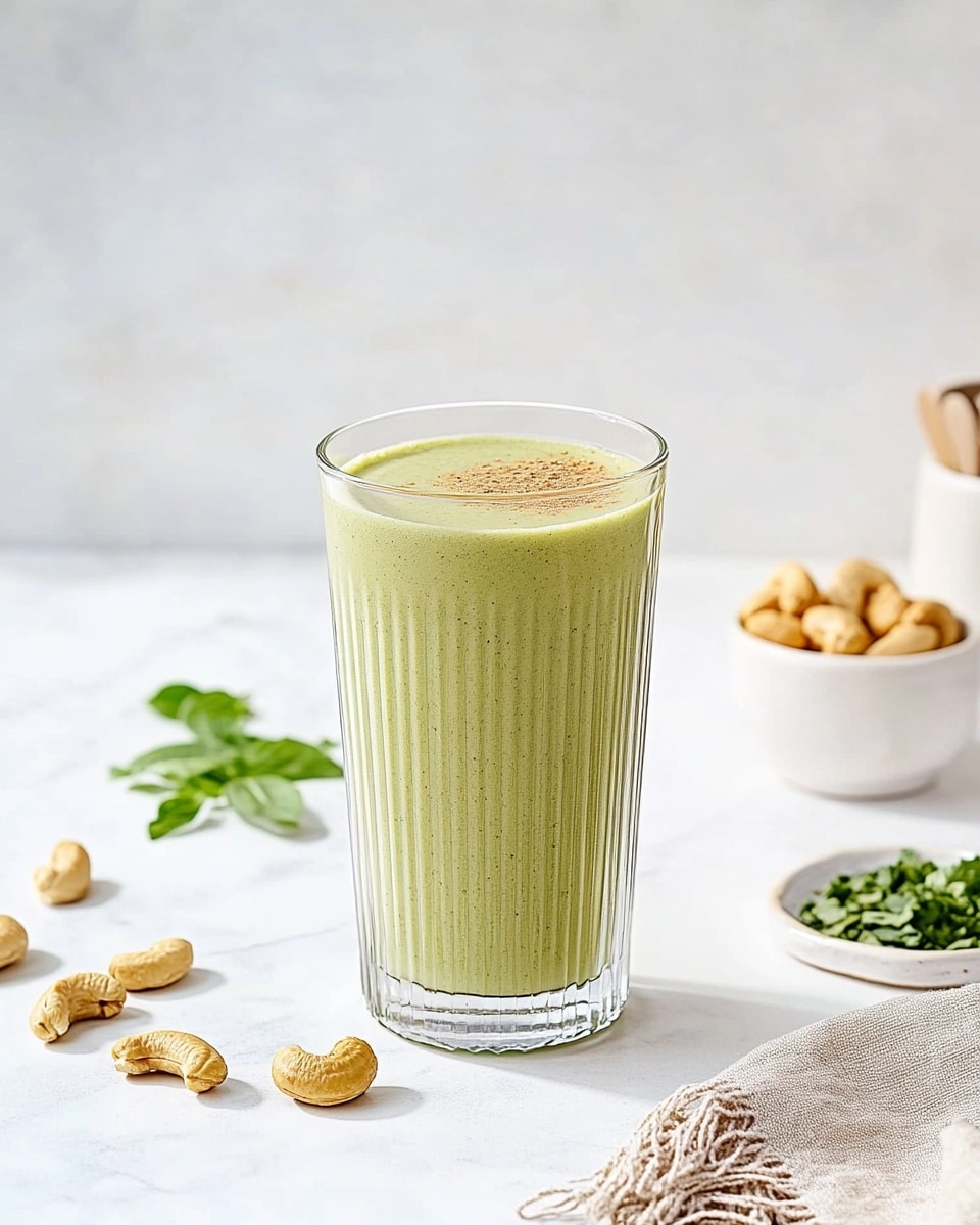 Mint Pineapple and Spinach Smoothie Recipe - Recipe Image