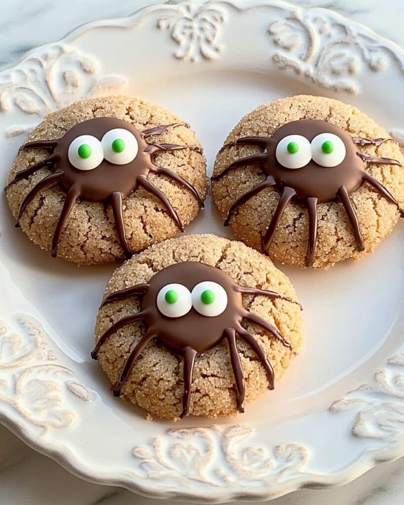 Peanut Butter Spider Cookies Recipe