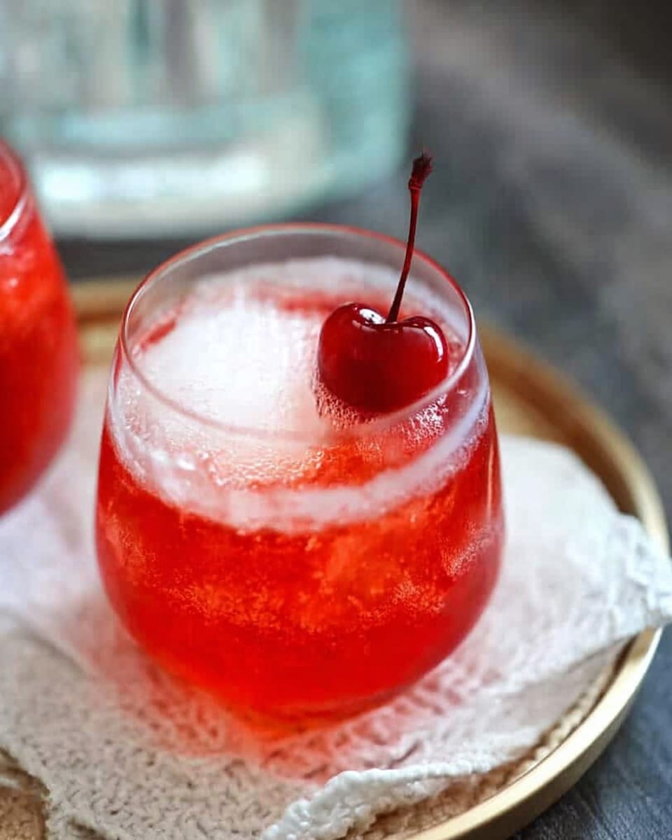 Cherry Bomb Mocktail Recipe - Recipe Image