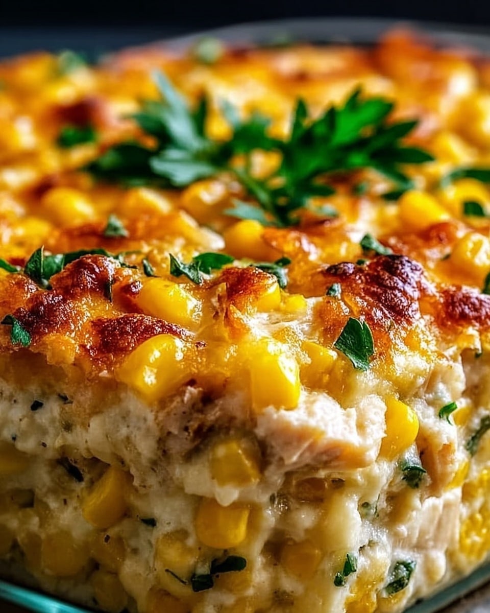 Street Corn Chicken Casserole Recipe - Recipe Image