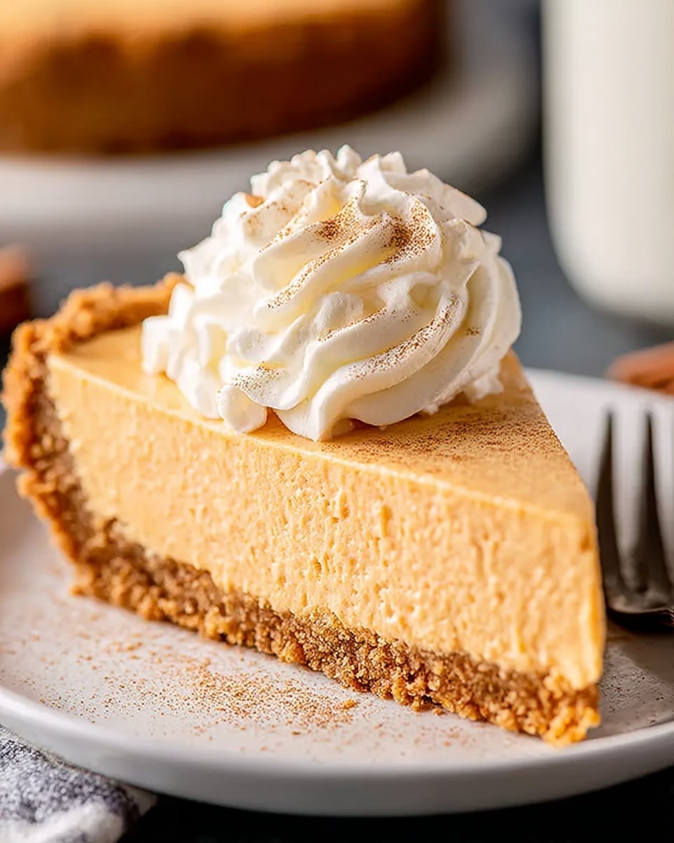 No Bake Pumpkin Pie Recipe - Recipe Image
