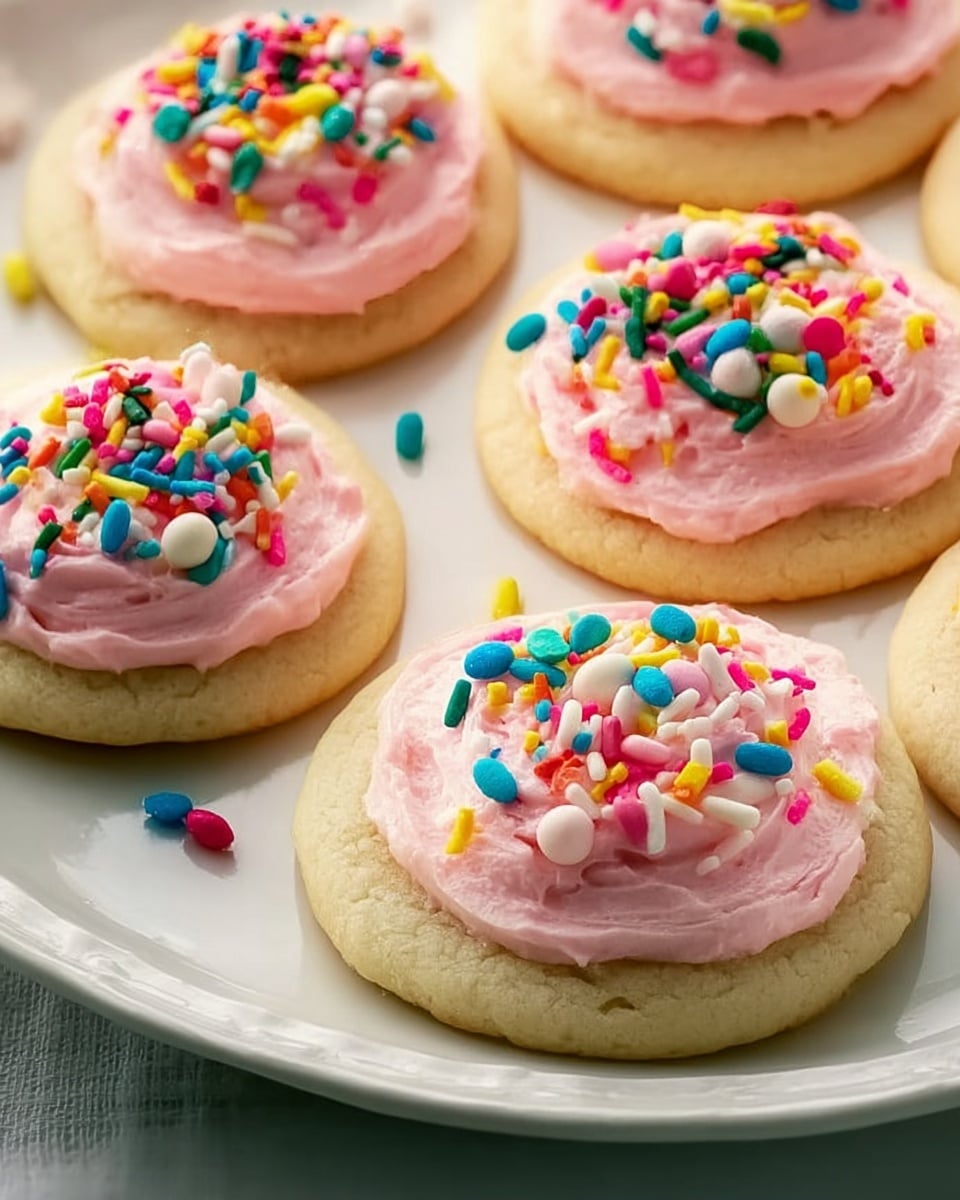 Soft Sugar Cookies with Decorative Sugar Recipe - Recipe Image
