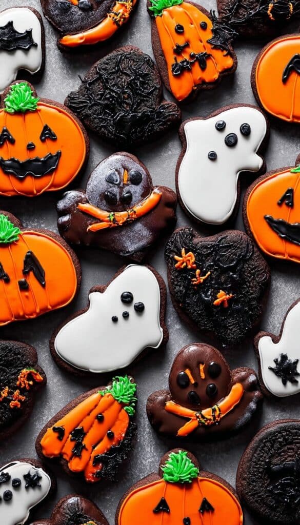 Halloween Chocolate Cookies Recipe