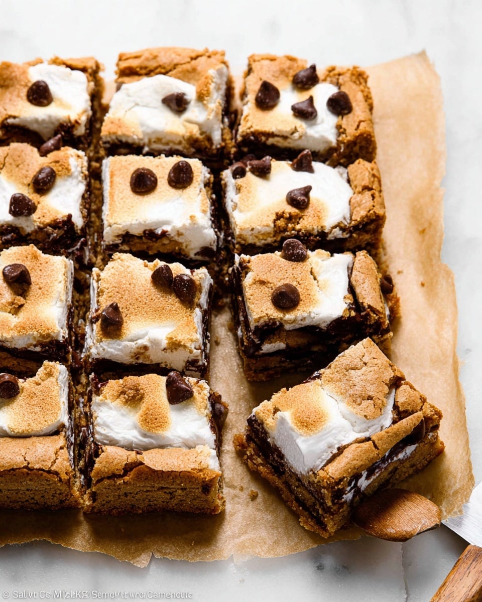 S’mores Cookie Bars Recipe - Recipe Image