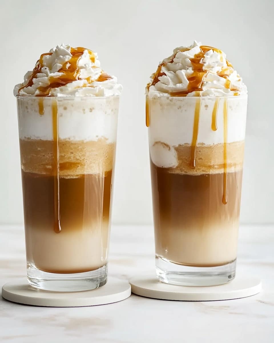 Homemade Caramel Frappuccino Copycat Recipe - Recipe Image