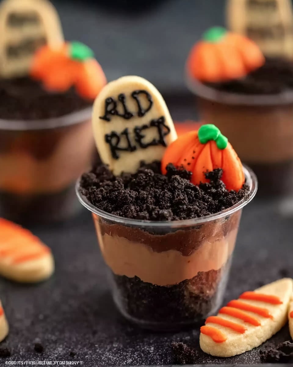 Halloween Dirt Cups Recipe - Recipe Image