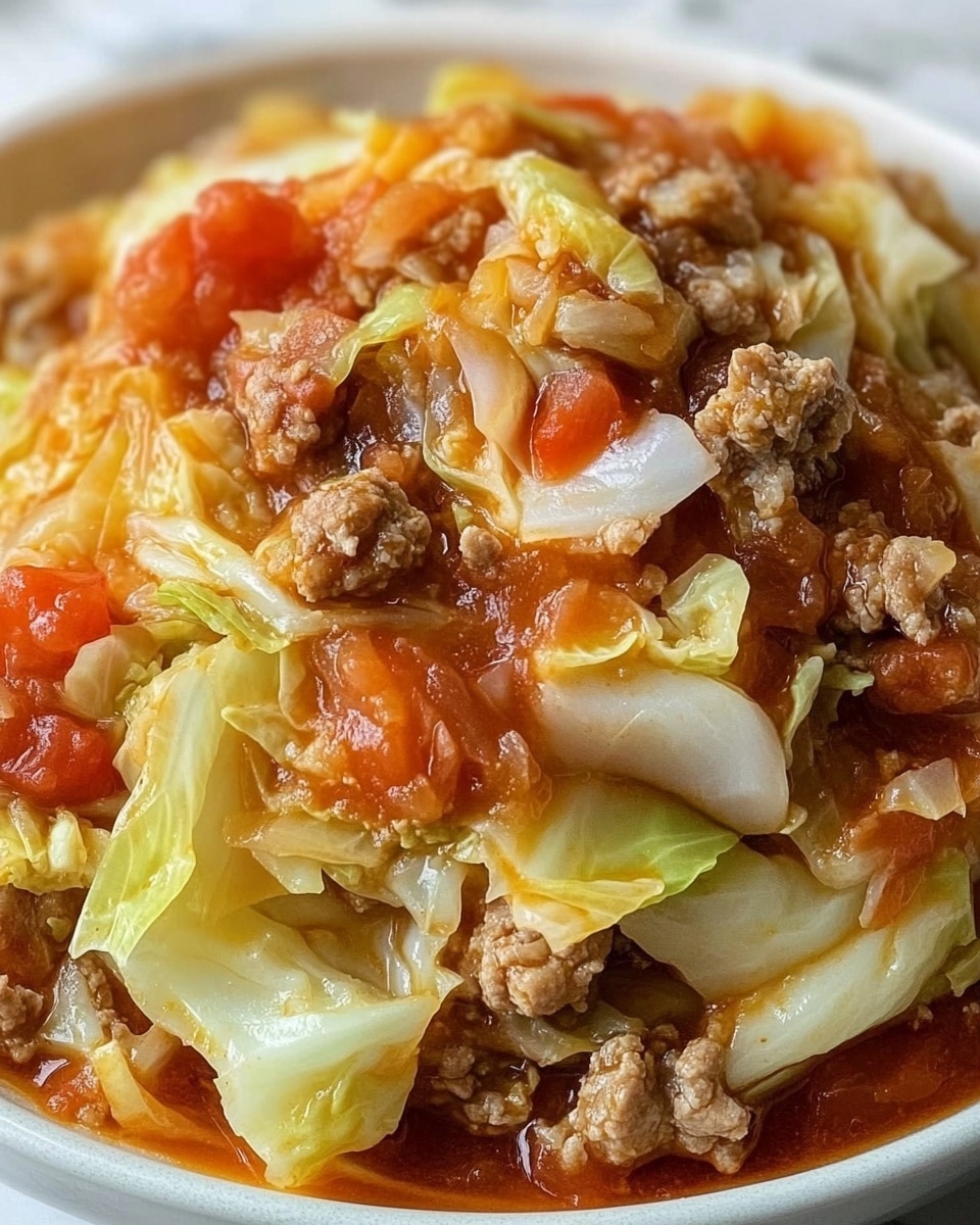 Slow Cooker Unstuffed Cabbage Rolls Recipe - Recipe Image