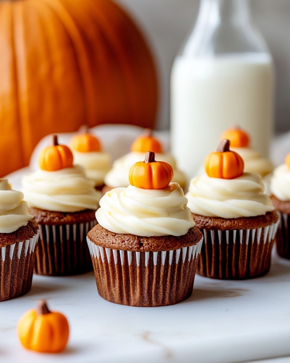 The Best Pumpkin Cupcakes Recipe - Recipe Image