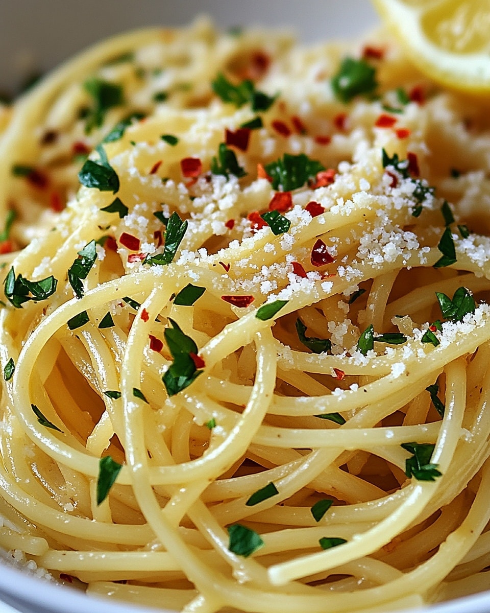 Summer’s Simplest Spaghetti Aglio e Olio Recipe - Recipe Image