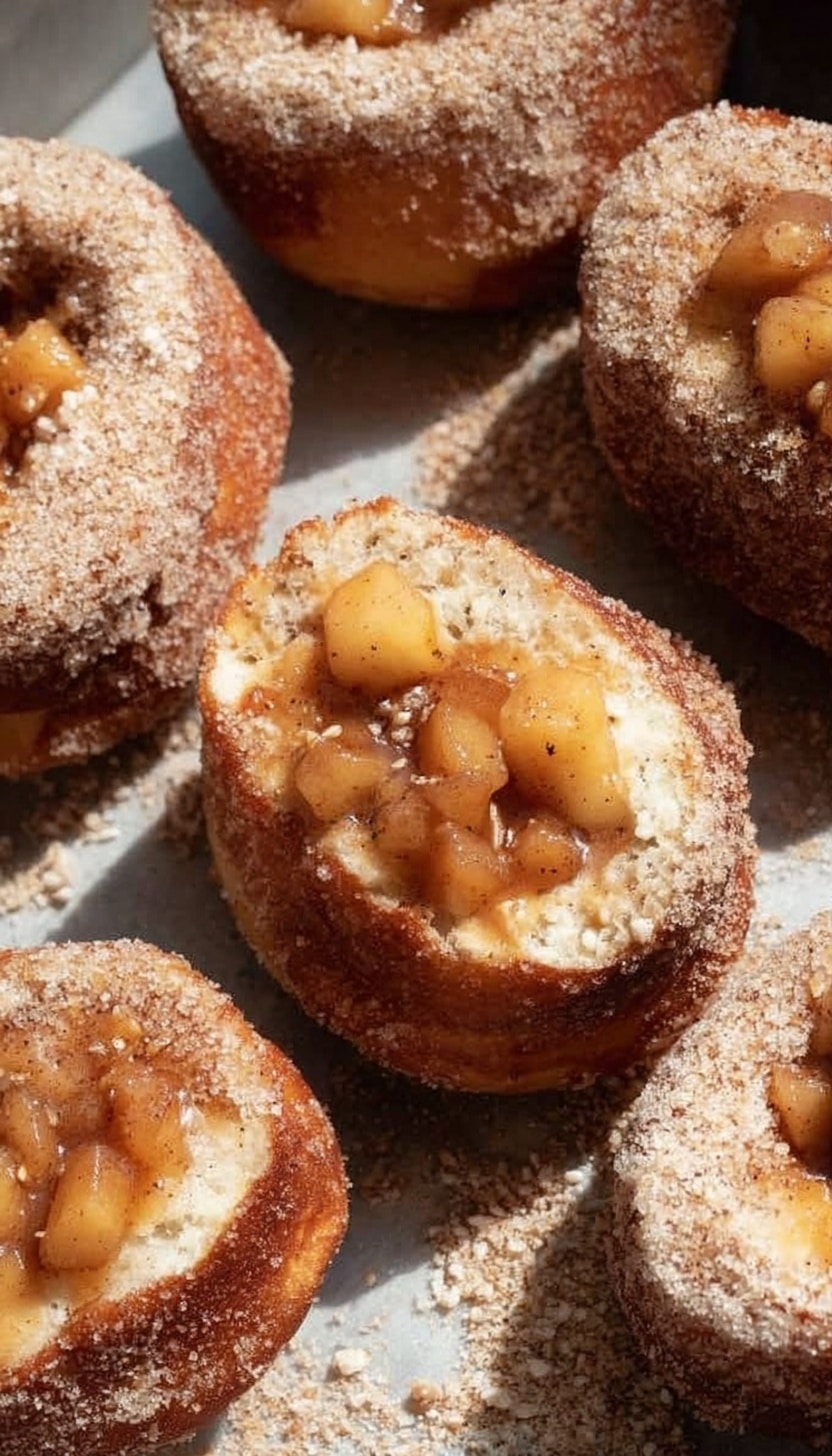 Apple Pie Brioche Donuts Recipe - Recipe Image