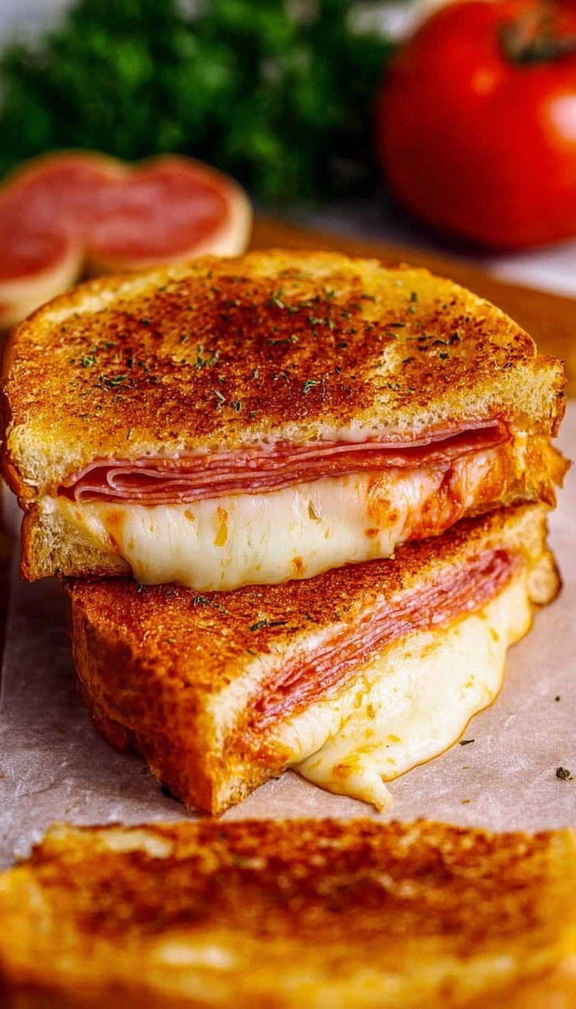 Pizza Grilled Cheese Recipe - Recipe Image