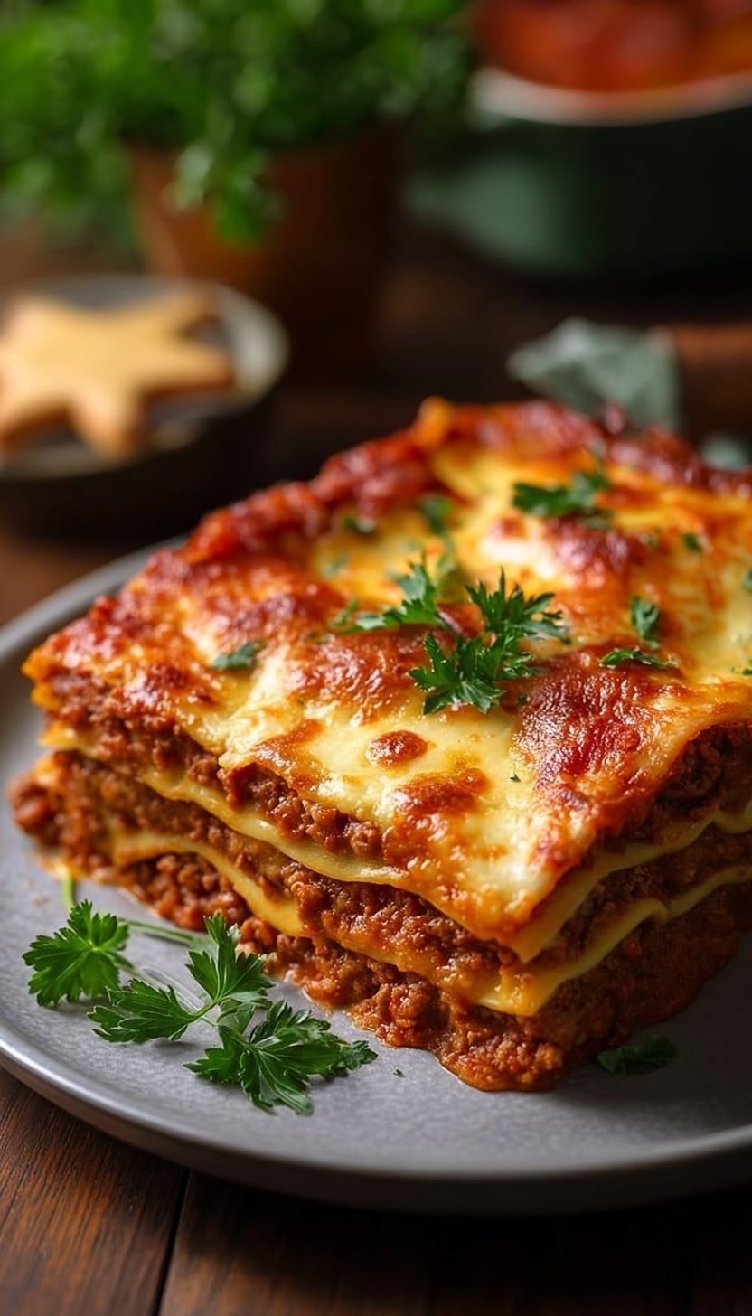 The Godfather Sicilian Lasagna Recipe - Recipe Image