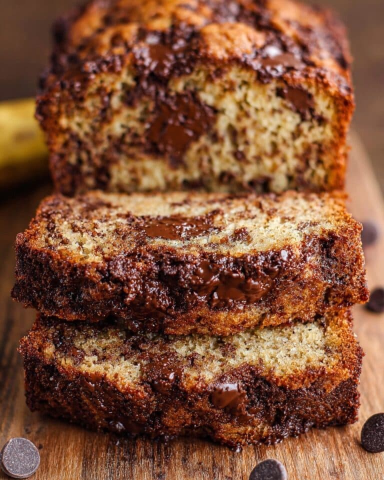 Chocolate Chip Banana Bread Recipe
