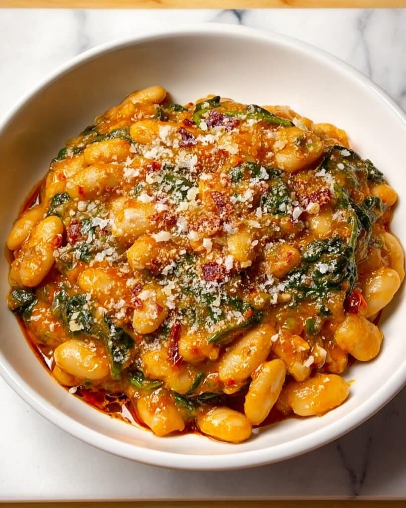 Marry Me Butter Beans with Creamy Tuscan Sauce Recipe