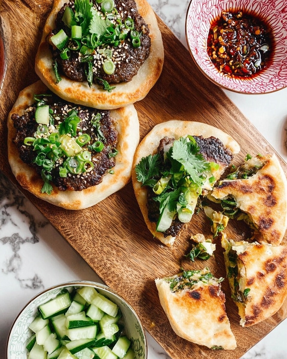 Speedy Smash Dumpling Tacos Recipe - Recipe Image