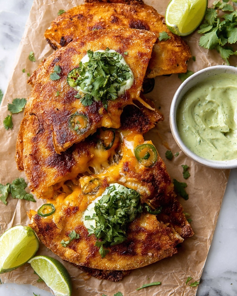 Crispy Poblano Chicken Tacos with Avocado-Jalapeño Salsa Recipe - Recipe Image