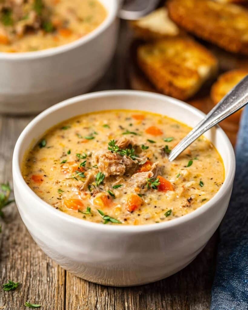Turkey Wild Rice Soup Recipe