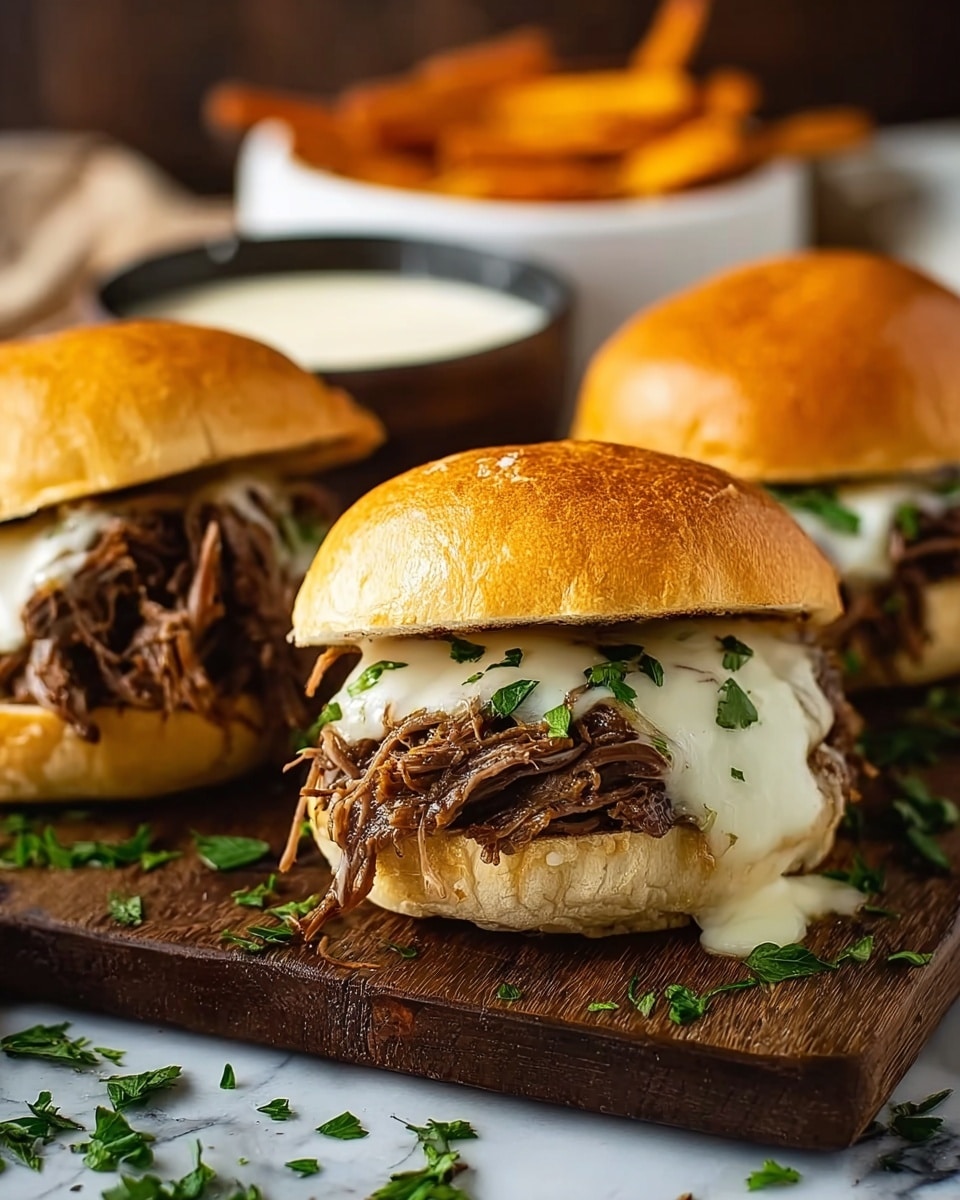 Crock Pot French Dip Sandwiches Recipe - Recipe Image