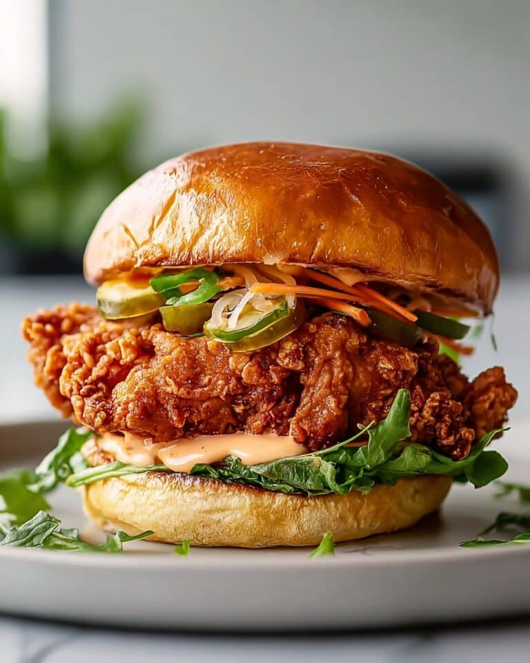 Thai Fried Chicken Sandwich Recipe