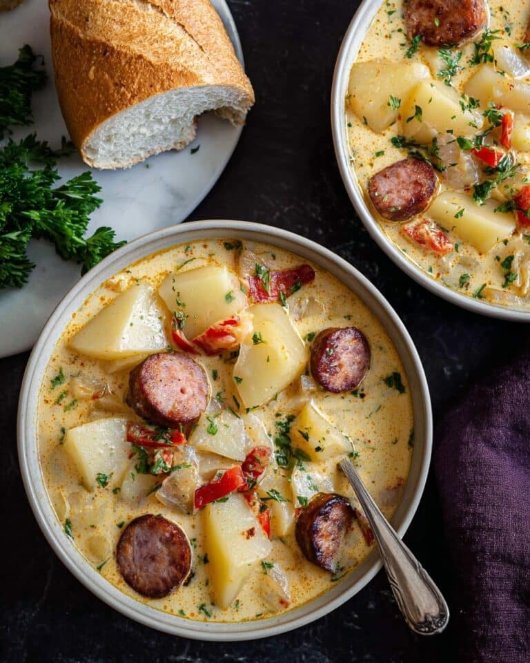 Cajun Potato Soup with Sausage Recipe