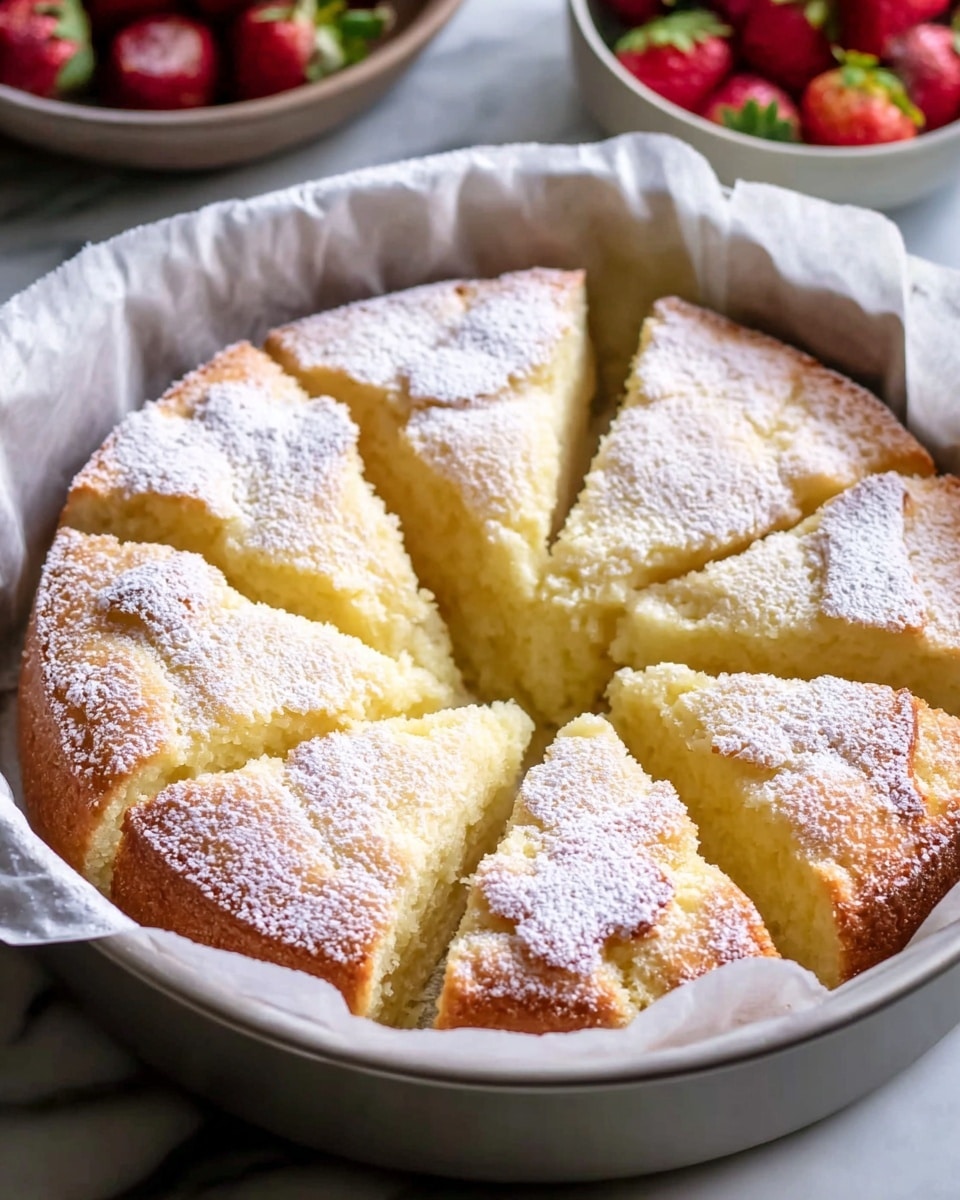 Decadent French Butter Cake Recipe - Recipe Image