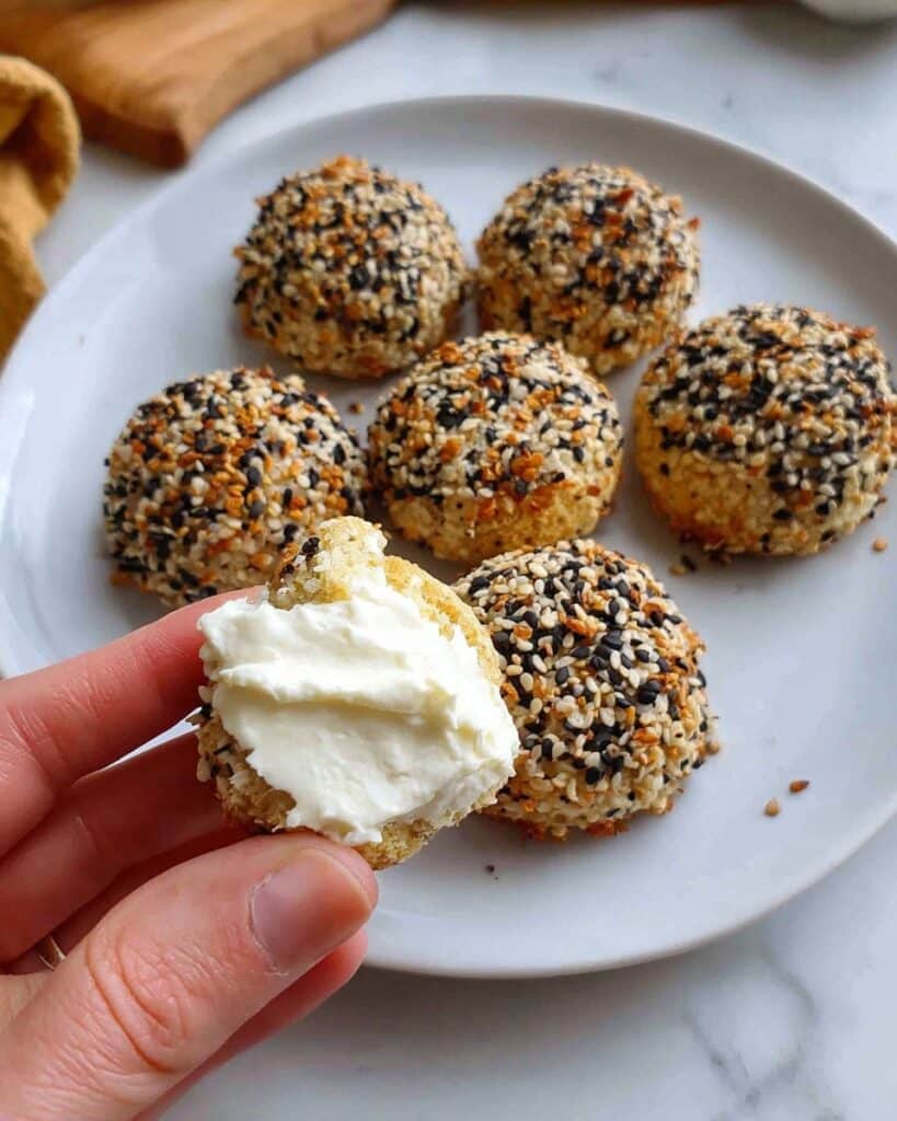 Vegan Keto Everything Bagel Bites Recipe
